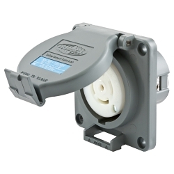Hubbell HBL2810SW Locking Receptacle
