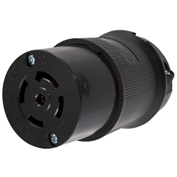 Hubbell HBL2813BK Locking Connector