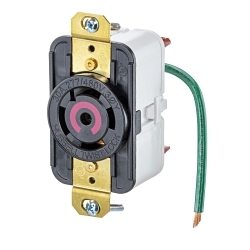 Hubbell HBL2820ST Wiring Device-Kellems Twist-Lock Locking Receptacle