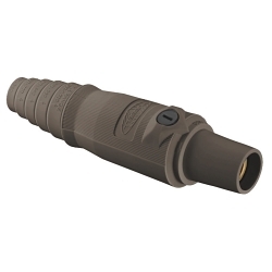 Hubbell HBL300FBN 16 Series 1-Pole Female Heavy Duty Industrial Grade Standard Single Pole Plug