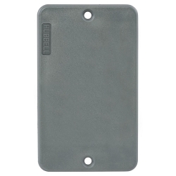 Hubbell HBL3054 Straight Blade Blank Plate