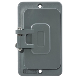 Hubbell HBL3061 Wiring Device-Kellems Outlet Box Lift Cover