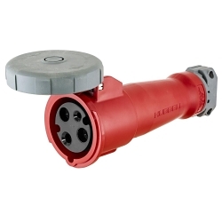 Hubbell HBL320C7W Pin and Sleeve Connector