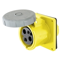 Hubbell HBL3100R4W Pin and Sleeve Receptacle