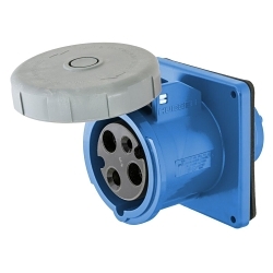 Hubbell HBL330R6W Pin and Sleeve Receptacle