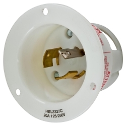 Hubbell HBL3325C Flanged Inlet