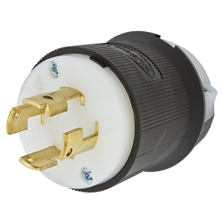 Hubbell HBL3431GCB Locking Plug