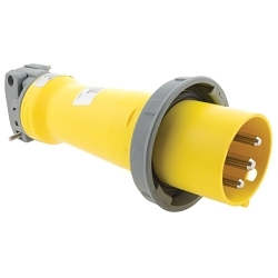 Hubbell HBL360P4W Pin and Sleeve Plug