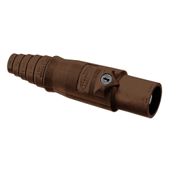 Hubbell HBL400MBN Single Pole Plug