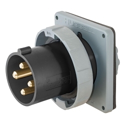 Hubbell HBL4100B5W Pin and Sleeve Inlet