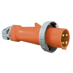 Hubbell HBL4100P12W Pin and Sleeve Plug