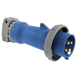 Hubbell HBL460P9W Pin and Sleeve Plug
