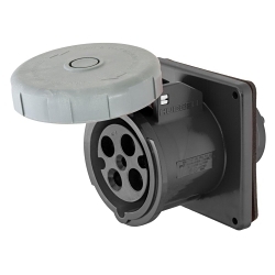 Hubbell HBL460R5W Pin and Sleeve Receptacle