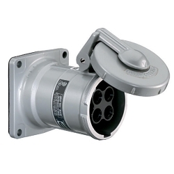 Hubbell HBL4100RS1W Pin and Sleeve Receptacle