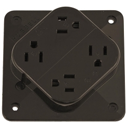 Hubbell HBL415 Straight Blade Receptacle