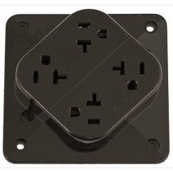 Hubbell HBL420 Straight Blade Receptacle