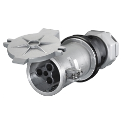Hubbell HBL4200CS1W Pin and Sleeve Connector