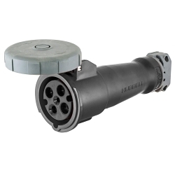 Hubbell HBL420C5W Pin and Sleeve Connector