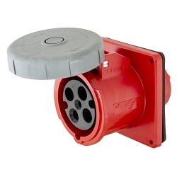 Hubbell HBL460R7W Pin and Sleeve Receptacle