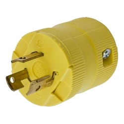 Hubbell HBL4573VY Locking Plug