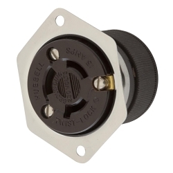 Hubbell HBL4585 Locking Receptacle