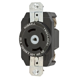 Hubbell HBL45905 Locking Receptacle
