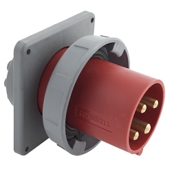 Hubbell HBL460B7W Pin and Sleeve Inlet