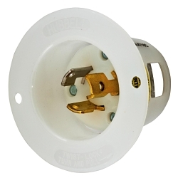 Hubbell HBL4716C Locking Flanged Inlet