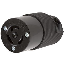 Hubbell HBL4729CBK Locking Connector