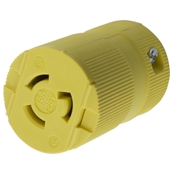 Hubbell HBL4729VY Female Connector