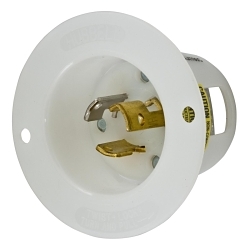 Hubbell HBL4786C Locking Flanged Inlet