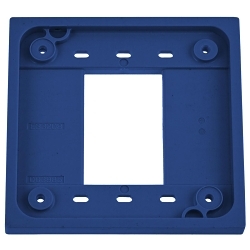 Hubbell HBL4APBL 4-Plex Receptacle Adapter Plate