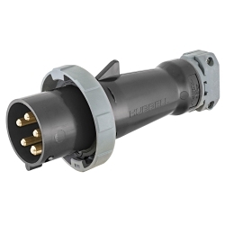 Hubbell HBL5100P5W Pin & Sleeve Plug