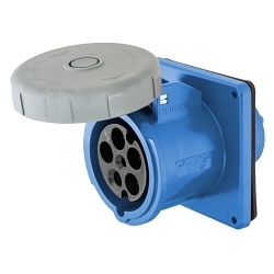Hubbell HBL560R9W Pin and Sleeve Receptacle