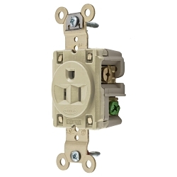 Hubbell HBL5261I Straight Blade Receptacle