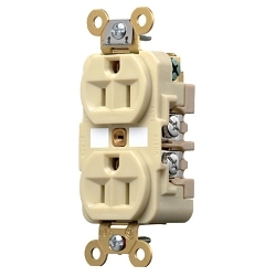 Hubbell HBL5262I Straight Blade Receptacle