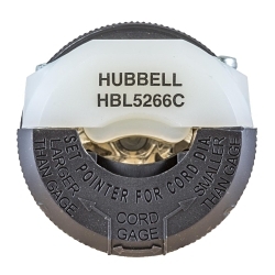 Hubbell HBL5266C Straight Blade Plug