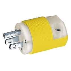 Hubbell HBL52CM66C Straight Blade Plug