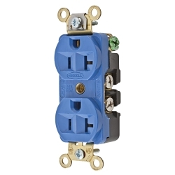 Hubbell HBL5352BL Straight Blade Receptacle