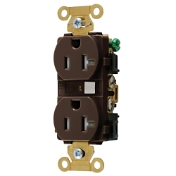 Hubbell HBL5362TR Straight Blade Receptacle
