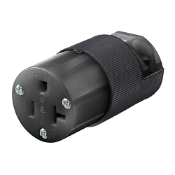 Hubbell HBL5369CM2 Insulgrip Connector Body Straight Blade Device