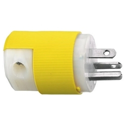 Hubbell HBL53CM66C Straight Blade Plug