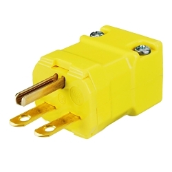 Hubbell HBL5666VY Straight Blade Plug