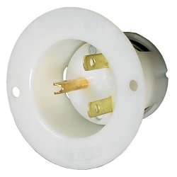Hubbell HBL5678C Straight Blade Flanged Inlet