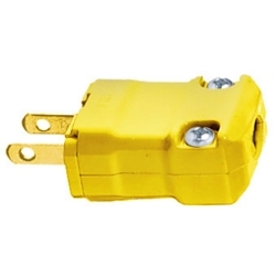 Hubbell HBL5865VY Straight Blade Plug