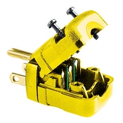 Hubbell HBL5966VY Straight Blade Plug