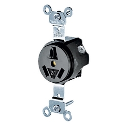 Hubbell HBL6810 Straight Blade Receptacle