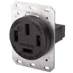 Hubbell HBL7301A Straight Blade Receptacle