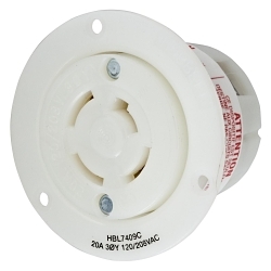 Hubbell HBL7409C Locking Receptacle