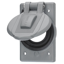 Hubbell HBL7428WOG Weatherproof Lift Cover